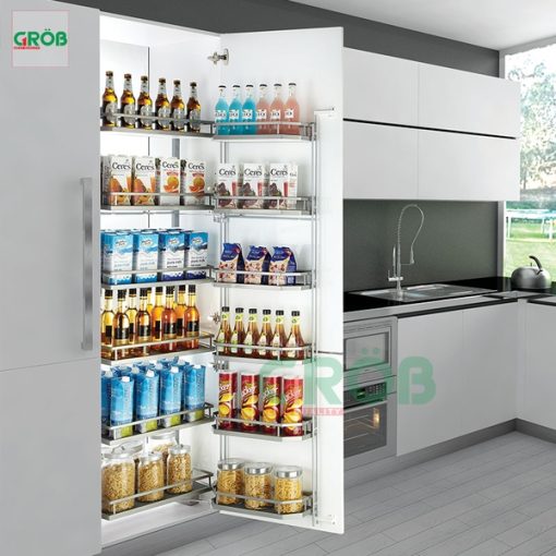 Tủ đồ khô nan dẹt inox 304 Grob - 11