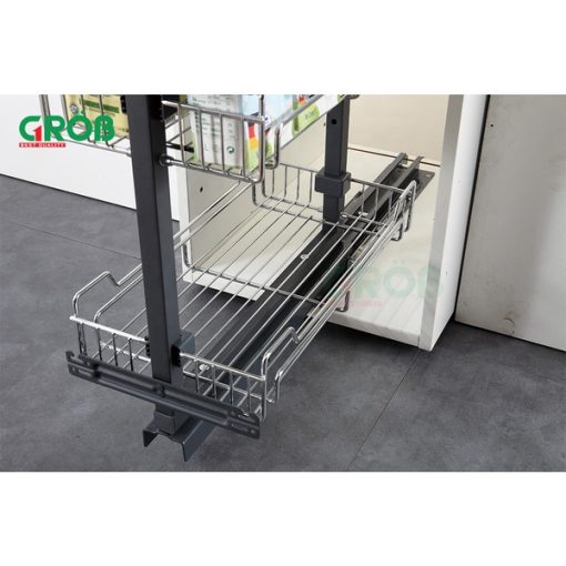 Tủ đồ khô cánh rút inox nan sợi Grob - 9