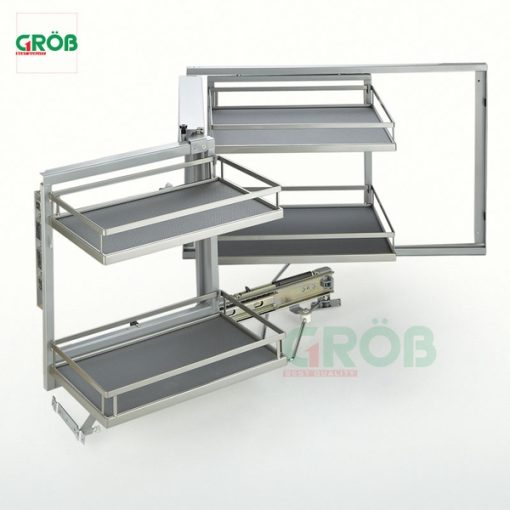 Giá góc liên hoàn nan dẹt inox 304 Grob - 11