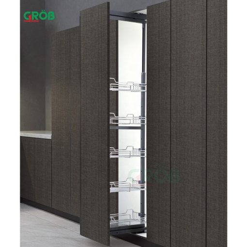 Tủ đồ khô cánh rút inox nan sợi Grob - 13
