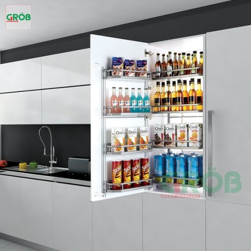Tủ đồ khô nan dẹt inox 304 Grob - 15
