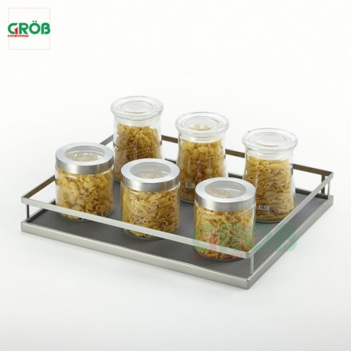Giá góc liên hoàn nan dẹt inox 304 Grob - 13