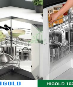 Kệ góc 3/4 Higold inox 304 – 102022