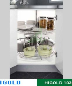 Kệ góc 4/4 Higold inox 304 – 103027