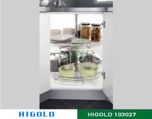 Kệ góc 4/4 Higold inox 304 – 103027 - 1