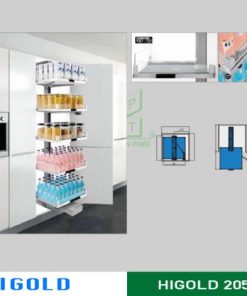 Tủ đồ khô Higold 6 tầng inox 304 – 205103