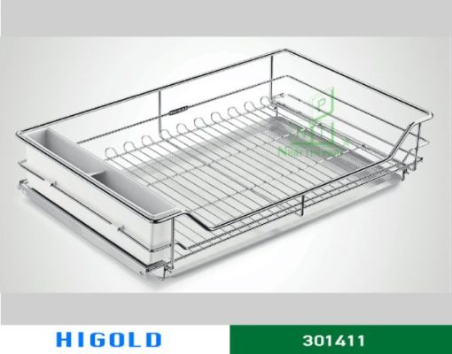 Kệ xoong nồi martin ray giảm chấn Higold inox 304 – 301411 - 1