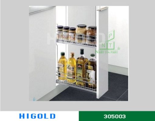Kệ 2 tầng đựng chai lọ Higold inox 304 – 305003 - 1