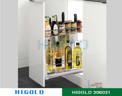 Kệ gia vị Higold ray giảm chấn inox 304 – 306031 - 1