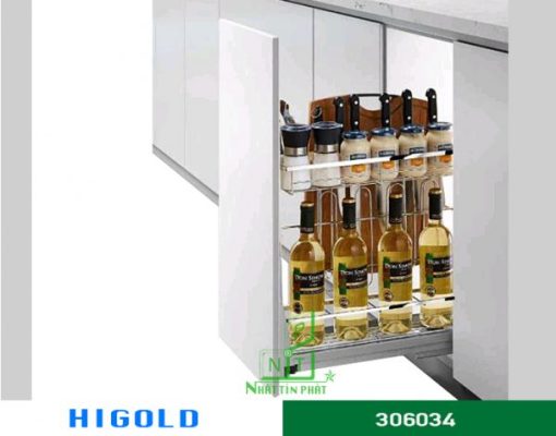 Kệ gia vị Higold diamond giảm chấn inox 304 – 306034 - 1