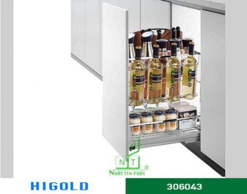 Kệ gia vị Higold diamond giảm chấn inox 304 – 306043 - 1
