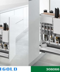 Kệ gia vị Higold van god ray giảm chấn inox 304 – 306066