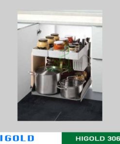 Kệ gia vị Higold Noah giảm chấn inox 304 – 306073