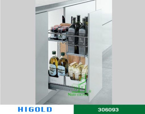Kệ gia vị Higold martin ray giảm chấn inox 304 – 306093 - 1