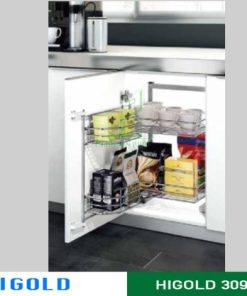 Kệ thực phẩm dưới 4 rổ Higold inox 304 – 309010