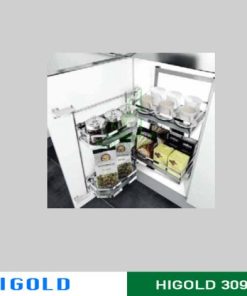 Kệ thực phẩm 4 rổ tủ dưới Higold diamind crom – 309020