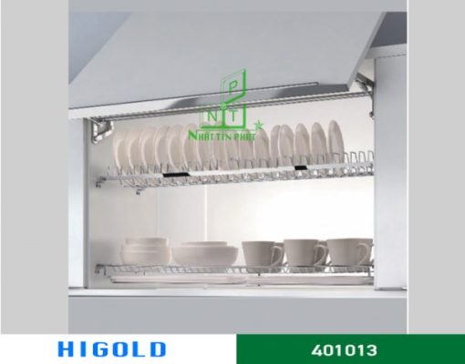 Kệ chén Higold 2 tầng âm tủ inox 304 – 401013 - 1