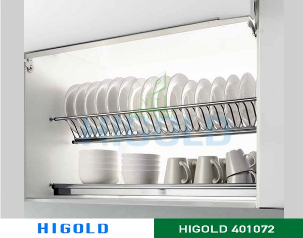 KỆ CHÉN HIGOLD 2 TẦNG ÂM TỦ INOX 304 – 401072