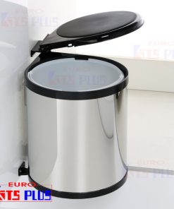 Thùng rác inox tròn gắn cánh Kit Plus DF.08L