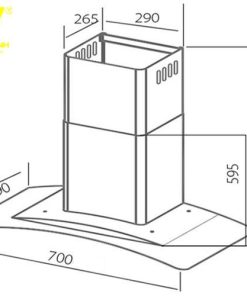 Máy Hút Mùi Giovani G-70 Cristal - 23