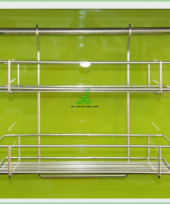Kệ gia vị 2 tầng Higold inox 304 – 1351