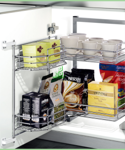 Kệ thực phẩm 4 rổ Higold inox 304 – 309009