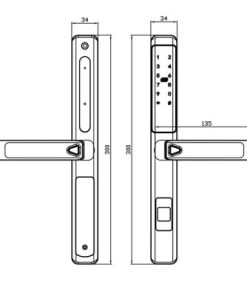 KHÓA VÂN TAY - APP WIFI KASSLER KL-599LX CHAMPAGE GOLD - 6 KASSLER KL-599LX CHAMPAGE GOLD