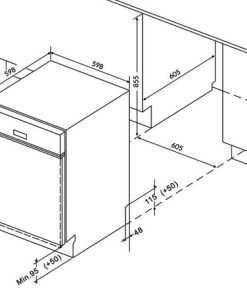 MÁY RỬA BÁT ÂM TOÀN PHẦN EUROSUN SMS80EU21BT SERIAL 8 - 326 MÁY RỬA BÁT ÂM TOÀN PHẦN EUROSUN SMS80EU21BT SERIAL 8 - 325