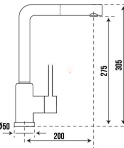 VÒI RỬA CARYSIL I-2385 - 6 CARYSIL I-2385