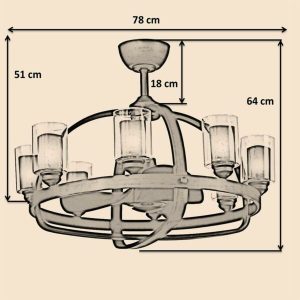 Quạt trần Crown Mr Vũ Fan - 19