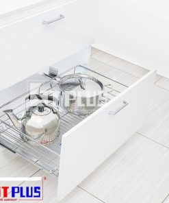 Giá xoong nồi Inox nan tròn Kit Plus DG90S