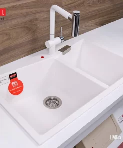 CHẬU RỬA CHÉN CARYSIL LMC5-02/SNOVA (TRẮNG) - 7 CARYSIL LMC5-02/SNOVA