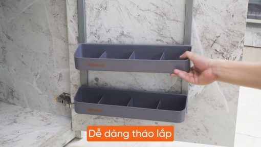Giá để chất tẩy rửa khay nhựa ABS Garis MU05.40 - 3