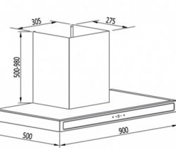 MÁY HÚT MÙI GIOVANI GH-9106 SS - 6 GIOVANI GH-9106 SS