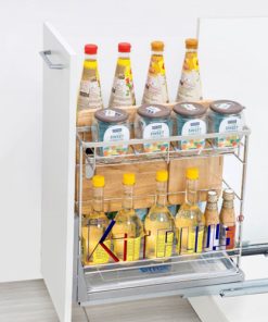 Giá gia vị Inox nan dẹt Kit Plus DS.30