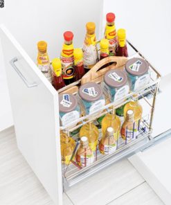 Giá gia vị Inox nan dẹt Kit Plus DS.40