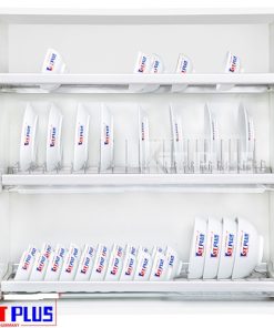 Giá bát đĩa cố định 3 tầng cao cấp Kit Plus DK12B VIP.90