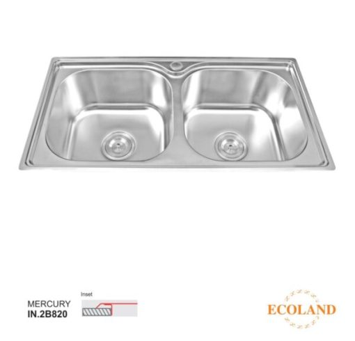 Bồn rửa chén Ecoland MERCURY IN.2B820 - 1