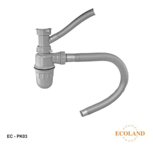 Bộ xả chậu 1 hộc Ecoland ECPK03 - 1