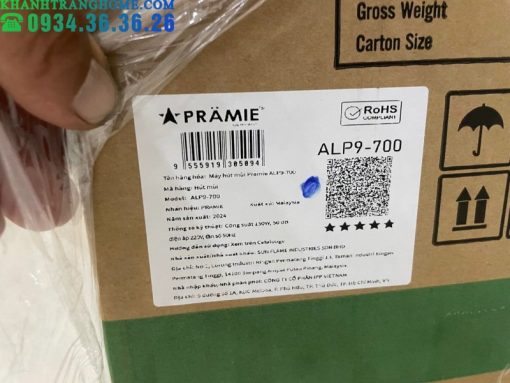 Máy hút mùi âm tủ Pramie ALP9-700 - 22