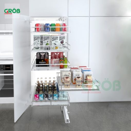 Tủ đồ khô xoay nan dẹt inox 304 Grob - 1