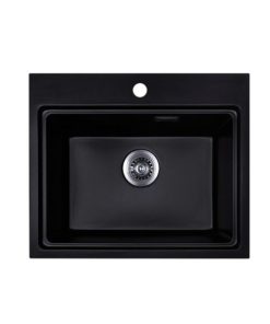Chậu đá Hafele HS22-GEN1S60M - màu đen 577.25.320