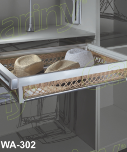 Cariny - Rổ đựng quần áo, vách mây nhựa WA-302