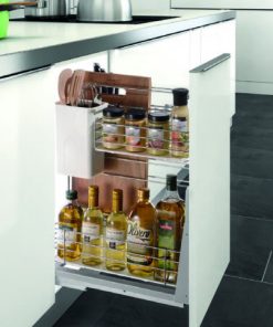 Cariny - Kệ đa năng inox sợi tròn mạ chrome, cánh rộng 300mm HIBOMERA CH-2030