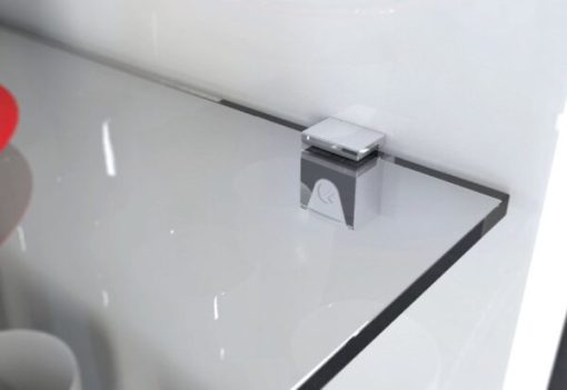 Cariny - KUBIC - Kẹp kính tủ có khóa bằng tay 16019021YA - 1