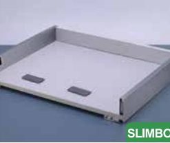 Cariny - Ray hộp siêu mỏng, nhôm sơn tĩnh điện, màu xám SLIMBOX AX