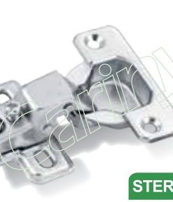 Cariny - Bản lề thép mạ Nikel C-403, có giảm chấn, góc mở 95 độ, tháo lắp thường