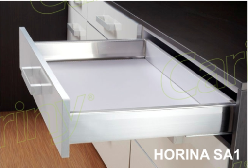 Cariny - Ray hộp nhôm mạ inox mờ HORINA SA1/450 - 1