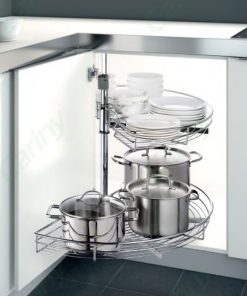 Cariny - Mâm xoay góc 1/2 inox mạ crôm MX-180