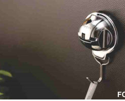 Cariny - Móc hít chân không đa năng,2 chiếc/hộp 443902-9028